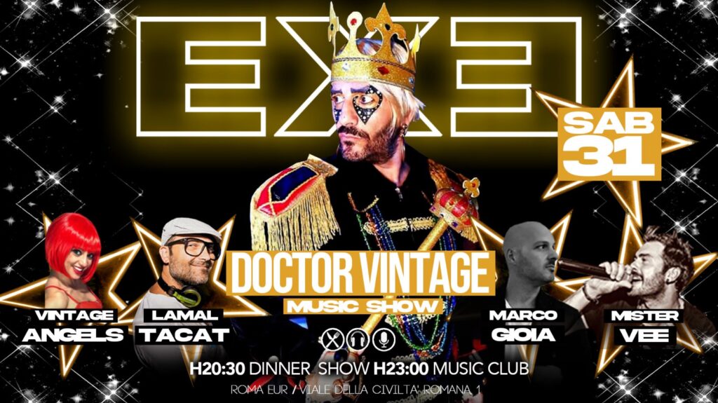 serata discoteca exe roma eur